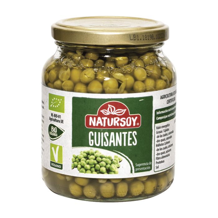 Pèsols 215g NATURSOY