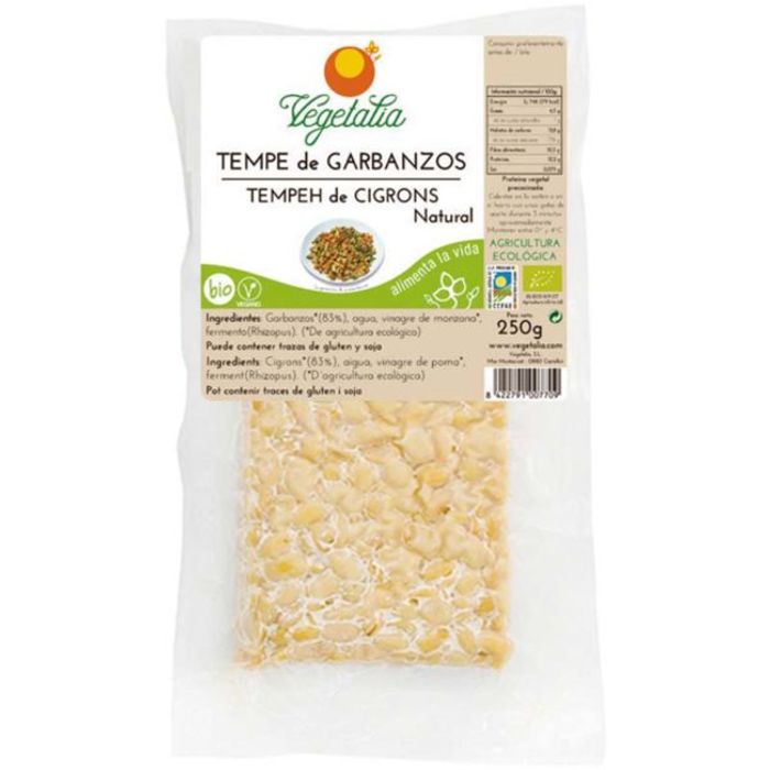 Tempeh de cigrons 250g VEGETALIA