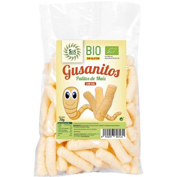 &quot;Gusanitos&quot; gegants 70g SOL NATURAL