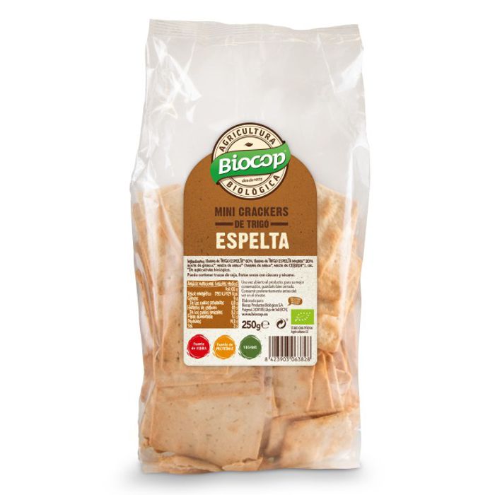 Mini crackers espelta 250g BIOCOP