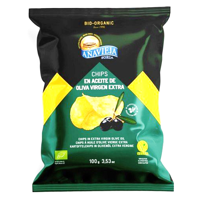 Patates fregides oli oliva V.E. 100g AÑAVIEJA