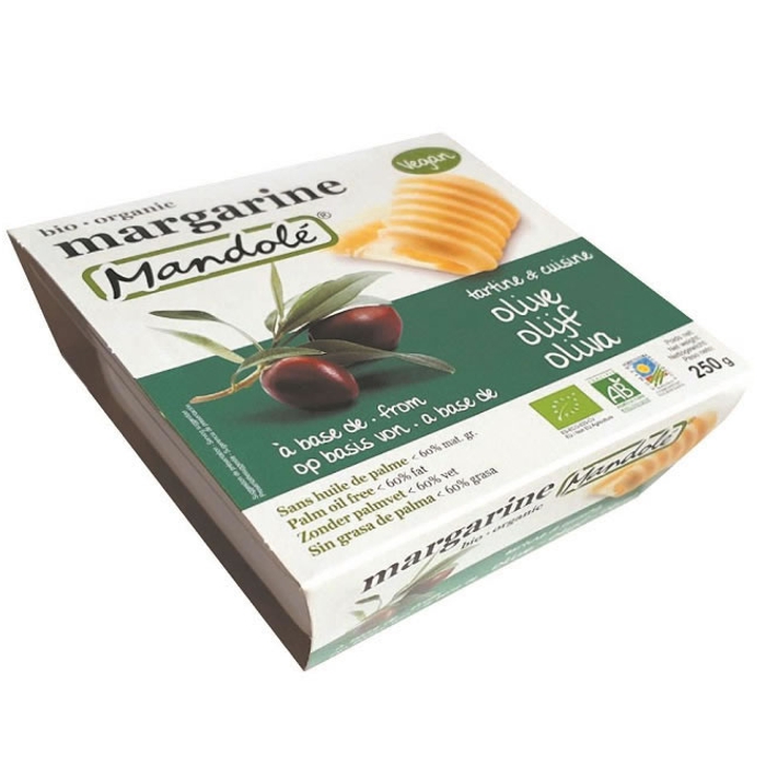 Margarina oliva 250g Biedermann