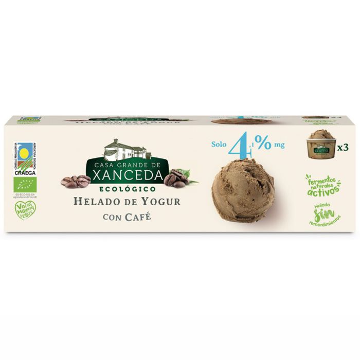 Gelat iogurt-cafè 3x100ml XANCEDA
