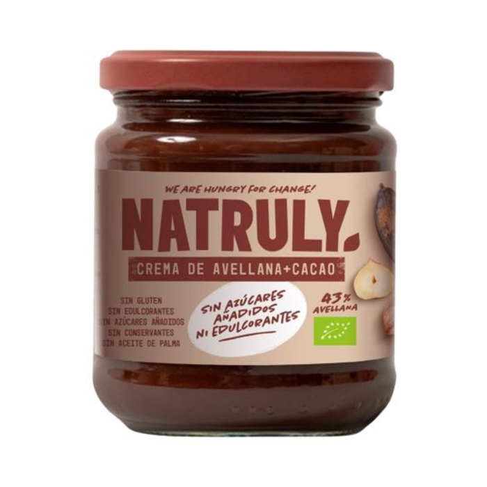 Crema cacau i avellanes 200g NATRULY