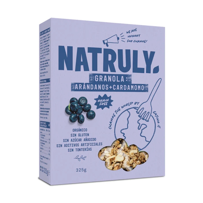 Granola nabius+cardamom 325g NATRULY